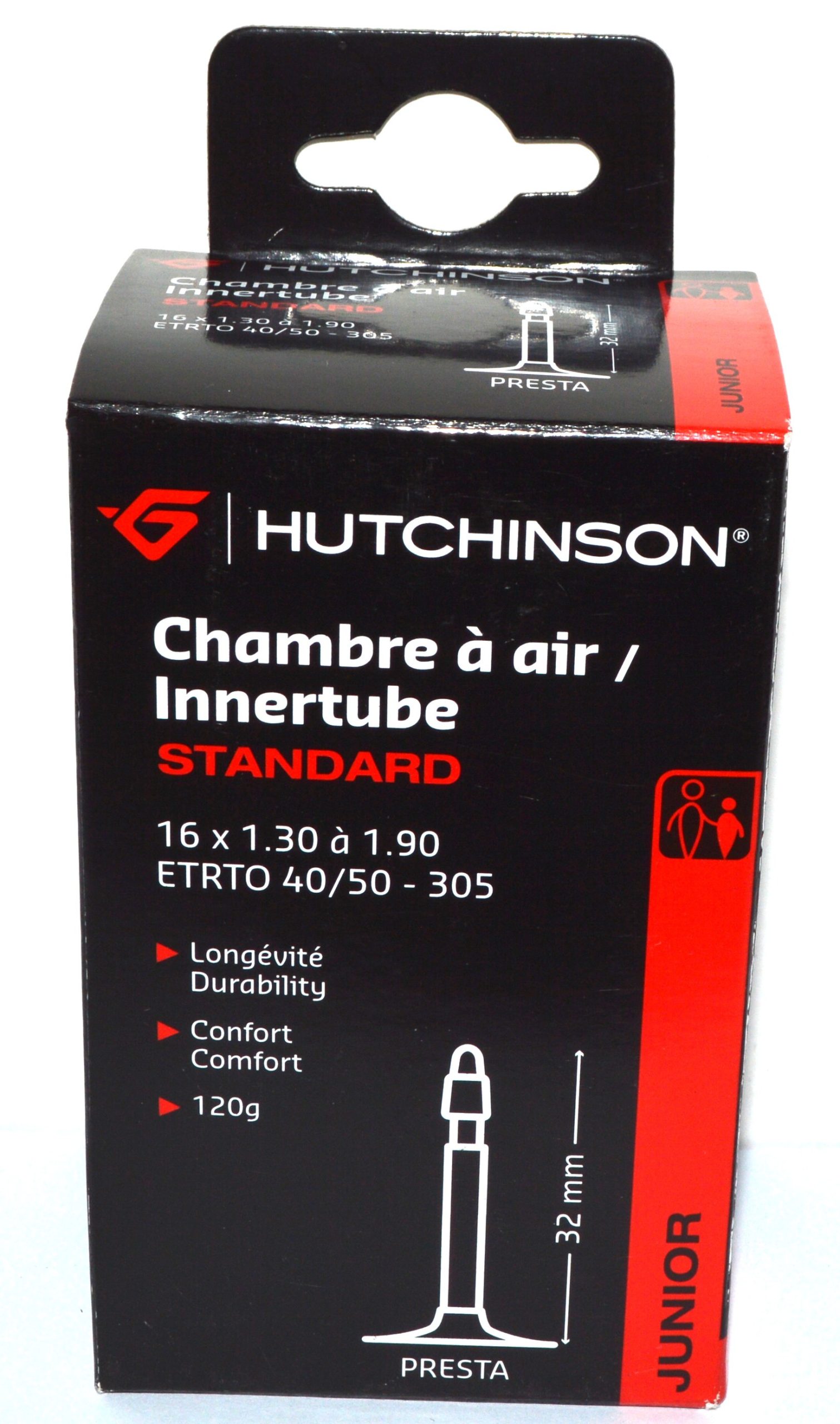Chambre à air 16X1,30-1,90 Std Vp32