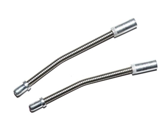 2 tubes guide gaine flexibles pour freins V-brake