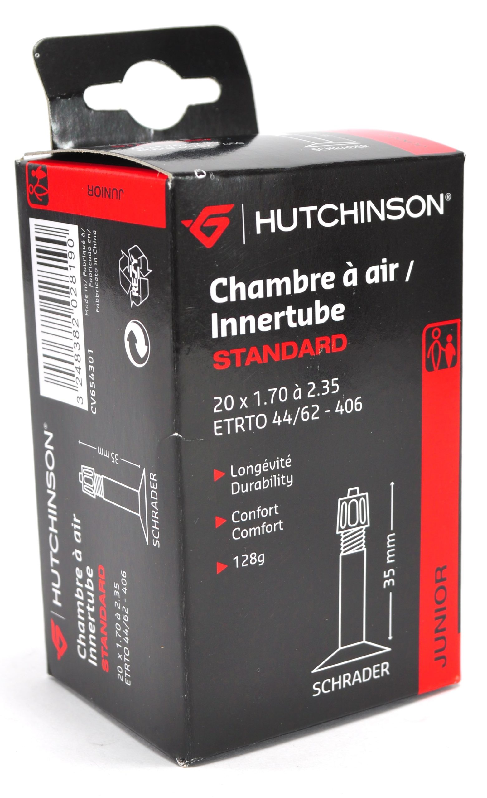 Chambre à air Std 20X1,70 À 2,35 Vs