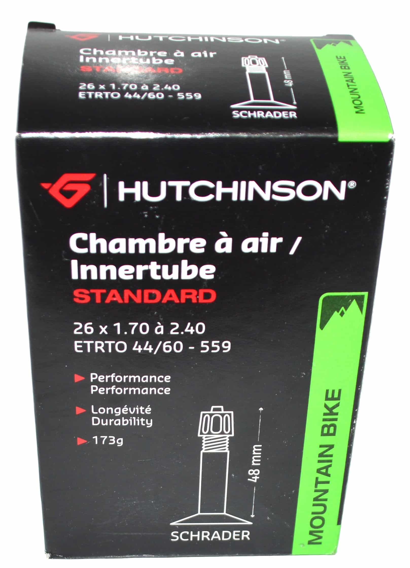 Chambre à air Std 26X1,70 À 2,40 Vs48