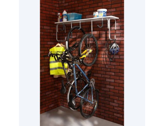 Support vélos mural Mottez pour 5 vélos
