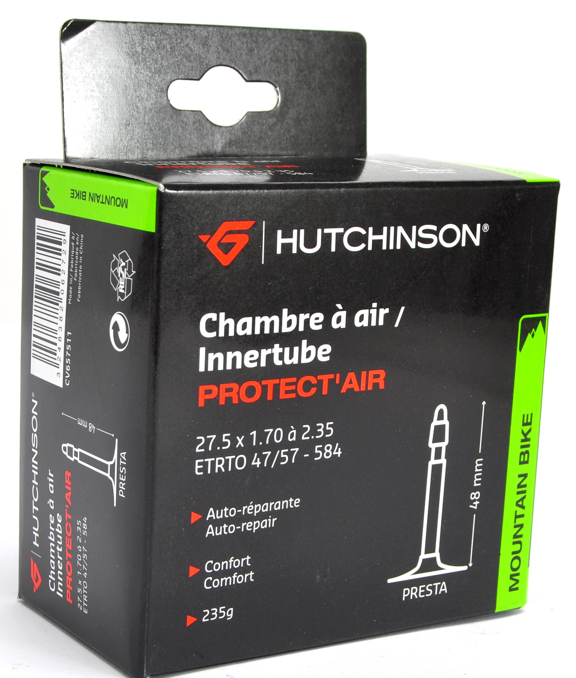 Chambre à air Protect 27X1,70-2,35 Pv48