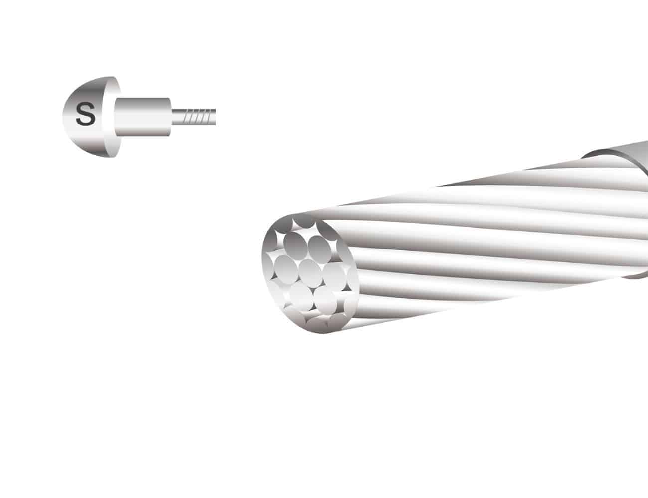Câble de frein Route Icetop Slick Shimano/Sram 1,5X1700 mm