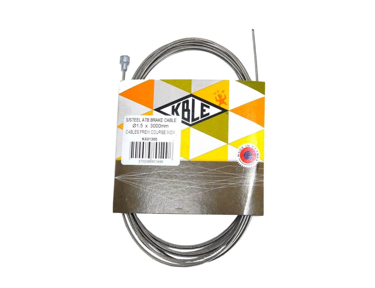 Câble de frein Route Tandem Transfil INOX 1.5x3000 mm