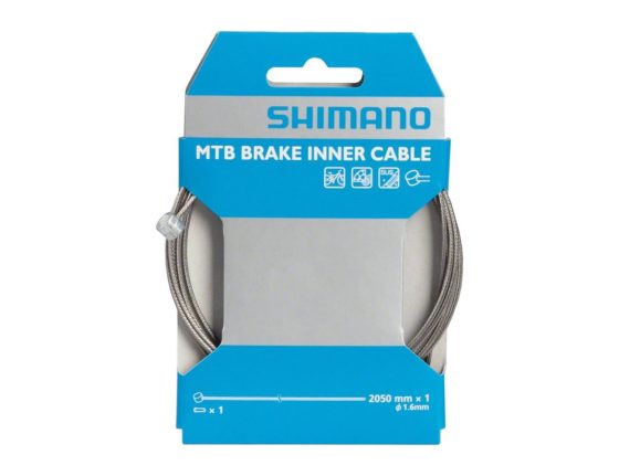 Câble de frein VTT Shimano 1.6x2050 mm