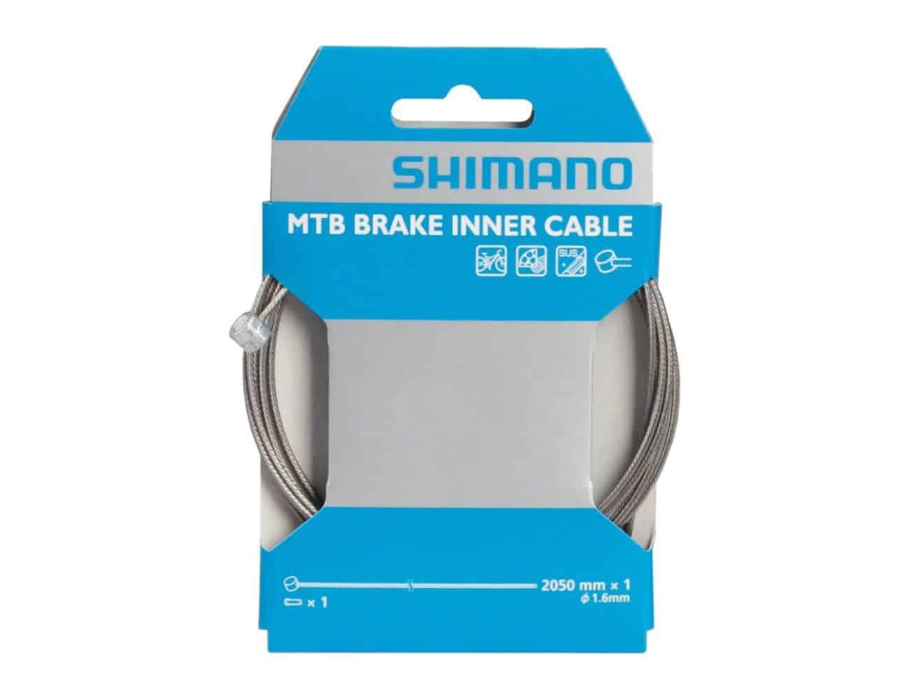 Câble de frein VTT Shimano 1.6x2050 mm