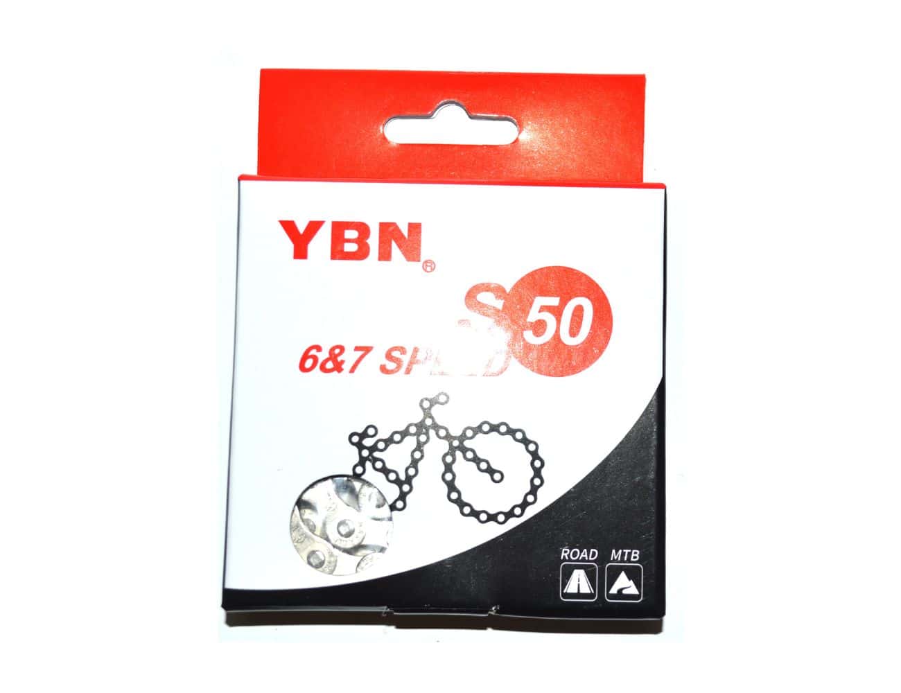Chaîne vélo Yaban S50 S2 6/7 vitesses 116 maillons