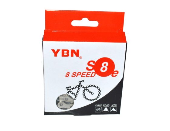 Chaîne vélo électrique Yaban 8 vitesses 136 maillons