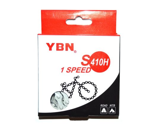 Chaîne vélo Yaban anti-rouille monovitesse 112 maillons