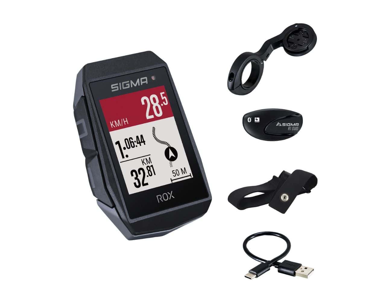 Compteur GPS Sigma ROX 11.1 EVO - HR Set