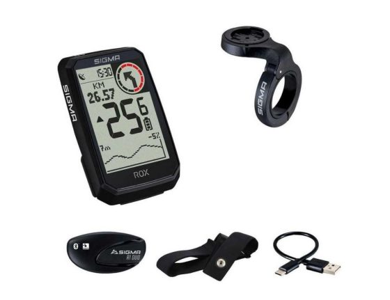 Compteur GPS Sigma ROX 4.0 Endurance HR Set