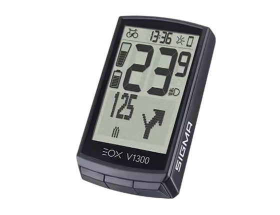 Compteur GPS sans fil Sigma EOX VIEW 1300 - spécial VAE