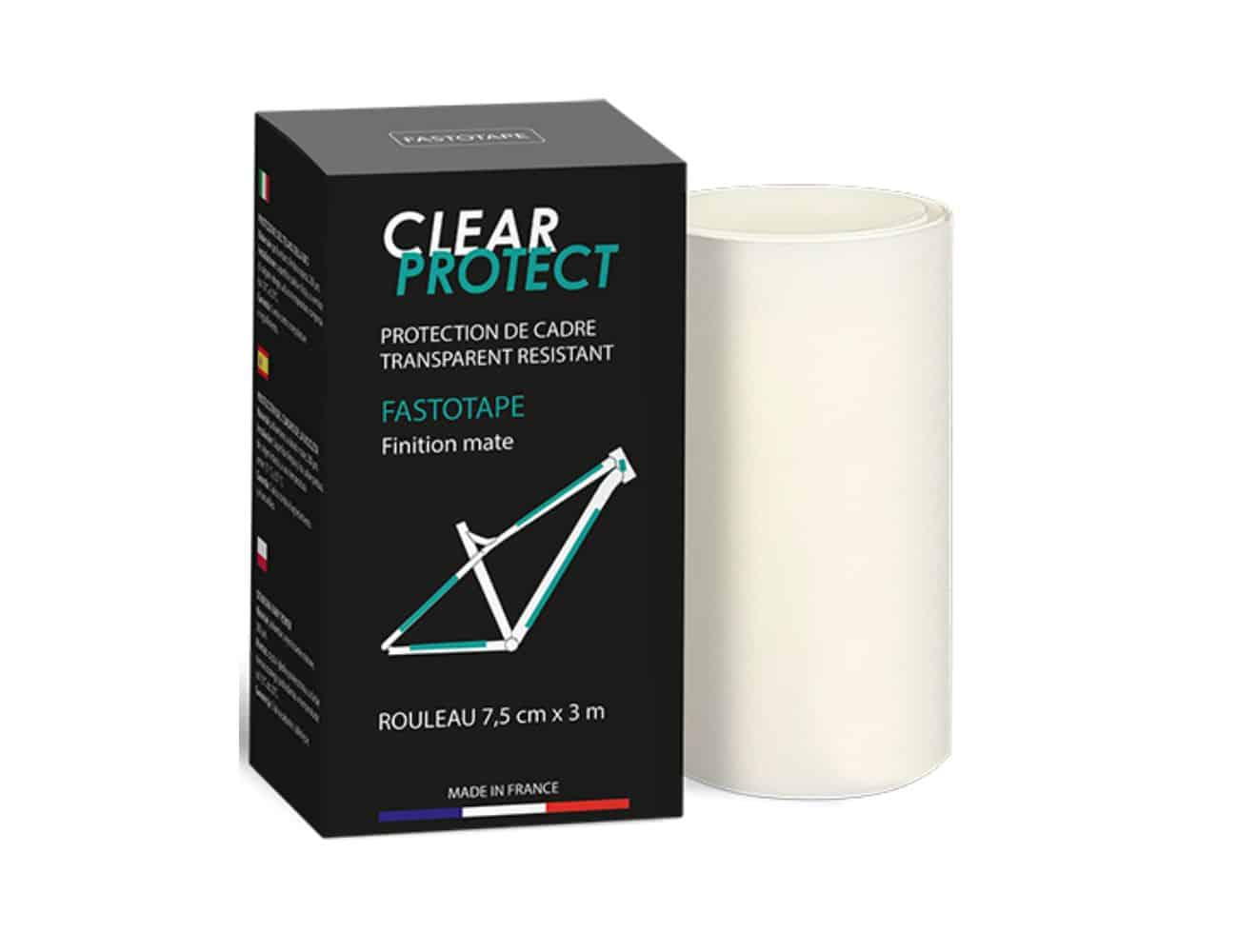 Film de protection de cadre Clearprotect Fastotape 3 m × 7,5 cm mat