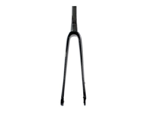 Fourche carbone EXS route 700 – frein à disque – pivot conique 1 1/8"-1 1/2"