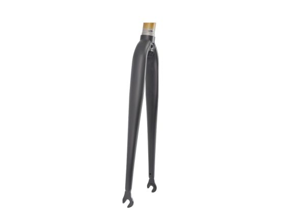 Fourche rigide EXS 700 en acier – route/fixie – pivot 1 1/8" – 300 mm