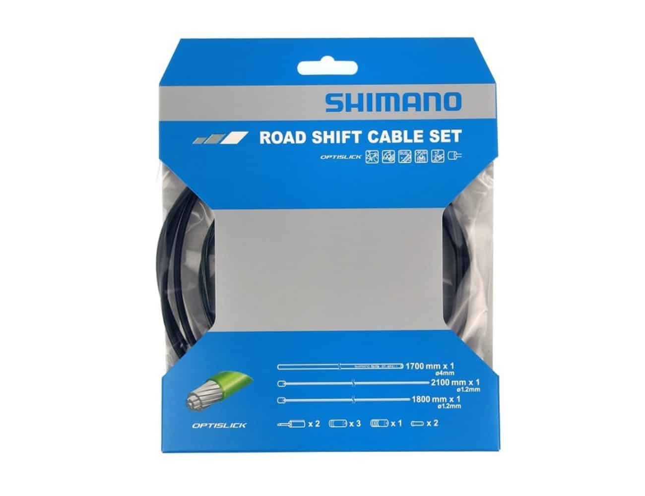 Kit dérailleur Route Shimano Oplistick gaine+câbles
