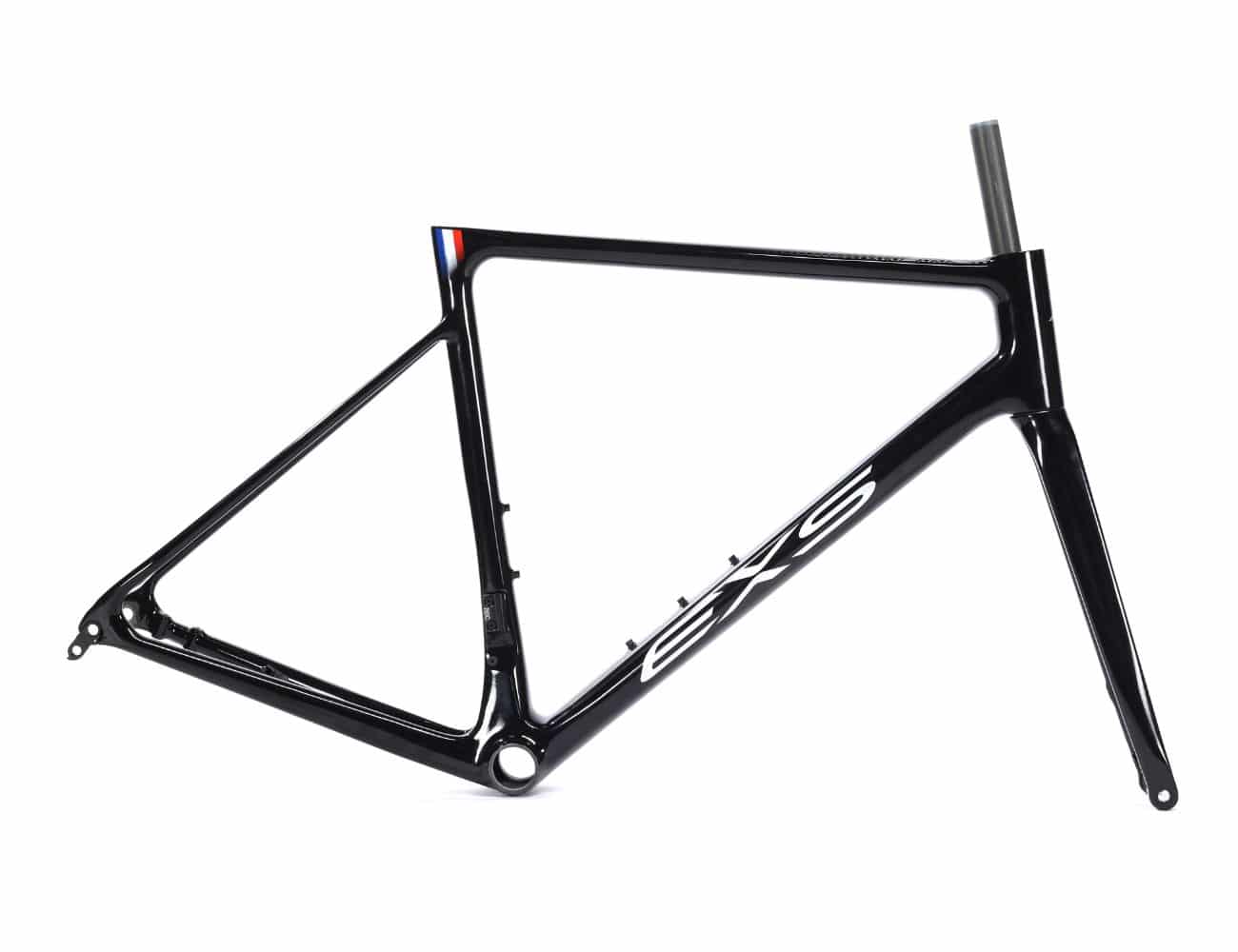 Kit cadre et fourche Route carbone EXS 700 à disque – Taille 57 noir