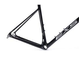 Kit cadre et fourche Route carbone EXS 700 à disque – Taille 57 noir
