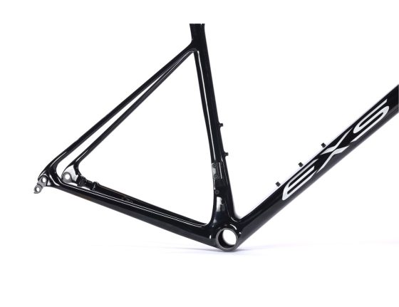 Kit cadre et fourche Route carbone EXS 700 à disque – Taille 57 noir