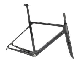 Kit cadre et fourche Route carbone EXS 700 à patins – Taille 48 noir