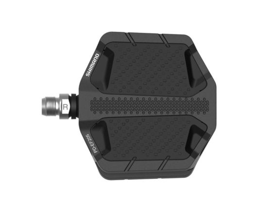Pédales plates Shimano PD-EF205 noires