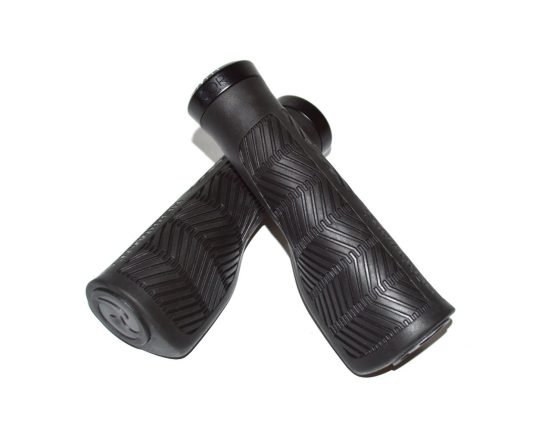 Poignées Herrmans Nucore Tour Wave 130 mm noires
