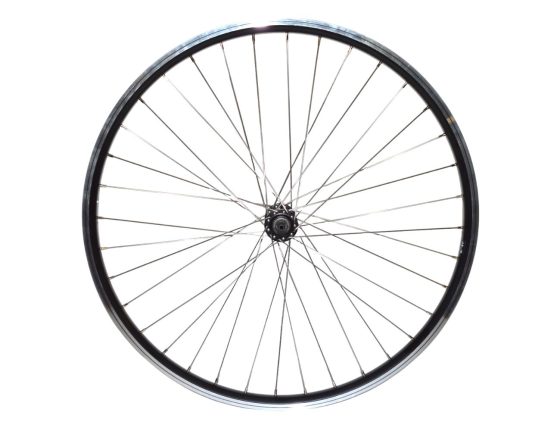 Roue avant 26 pouces en aluminium double paroi à blocage rapide
