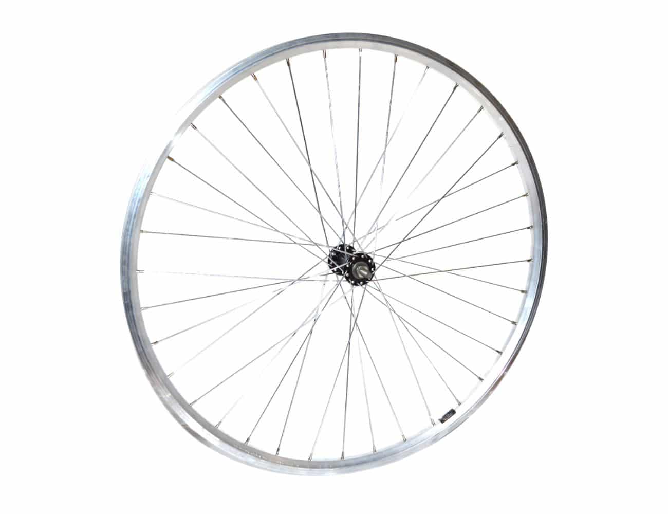 Roue avant 28 pouces VTC à écrous