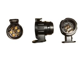 Adaptateur 7 à 13 broches pour plaque de signalisation Mottez