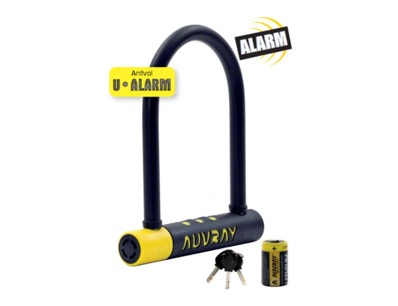 Antivol U Alarme Auvray  U ALARM 128 + support