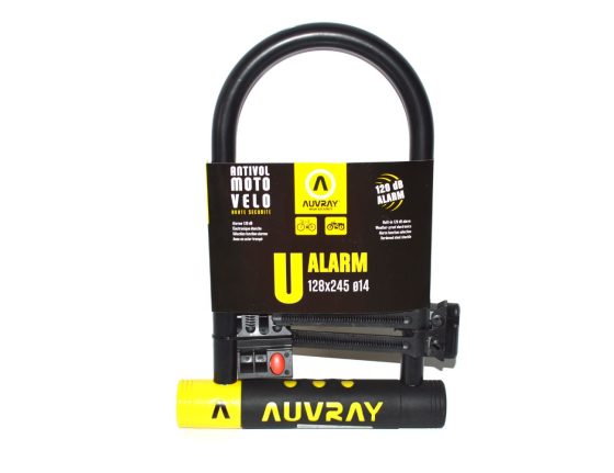 Antivol U Alarme Auvray  U ALARM 128 + support