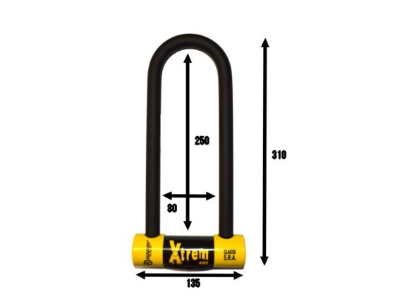 Antivol U Auvray XTREM BIKE 25cm