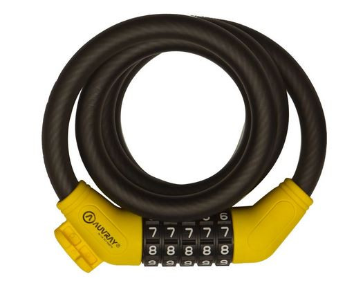 Antivol spirale à code Auvray COMBI 12 150cm