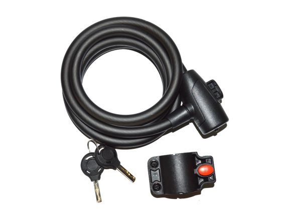 Antivol spirale PNA à clé 1800x12mm