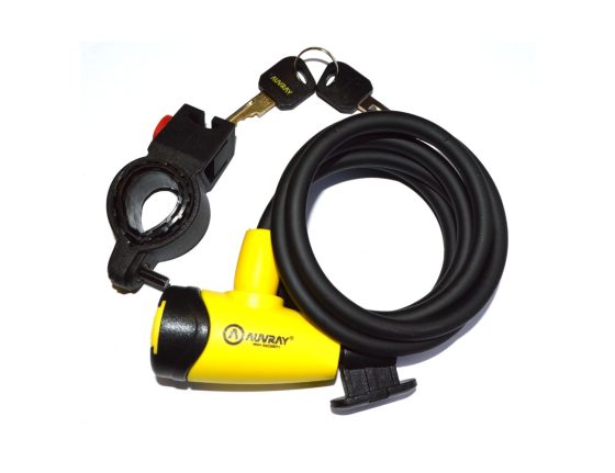 Antivol spirale à clé Auvray City + support 150cm
