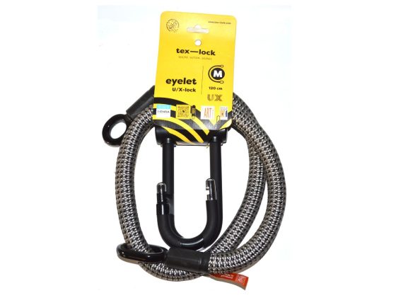 Chaîne Antivol + mini U Tex-Lock Eyelet