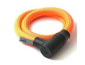 Chaîne Antivol Tex-Lock Orbit orange - 100cm