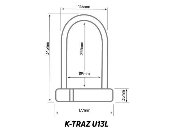 Antivol U Zefal K-TRAZ U13L