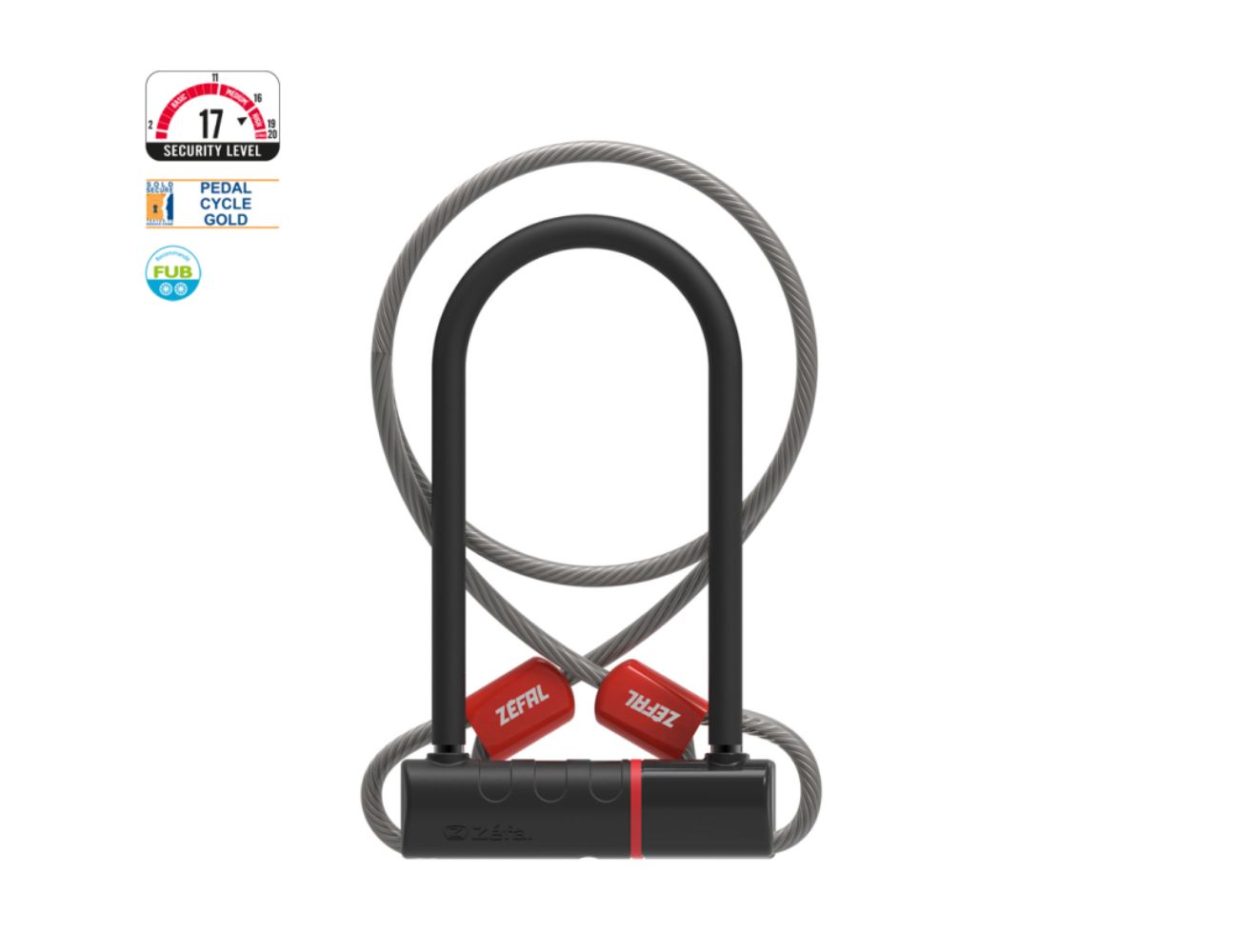 Antivol U Zefal K-TRAZ U17 + câble