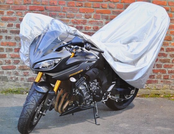 Bâche pour vélo cargo ou moto Mottez