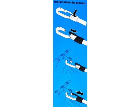 Barre transversale télescopique pour vélo PNA