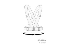 Harnais fluo réfléchissant Salzmann