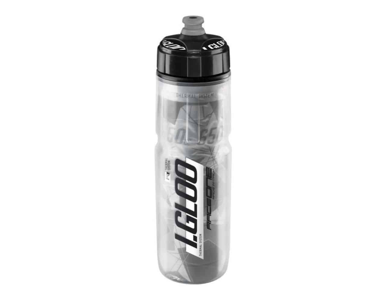 Bidon isotherme RaceOne I.Gloo Transparent – 650 ml