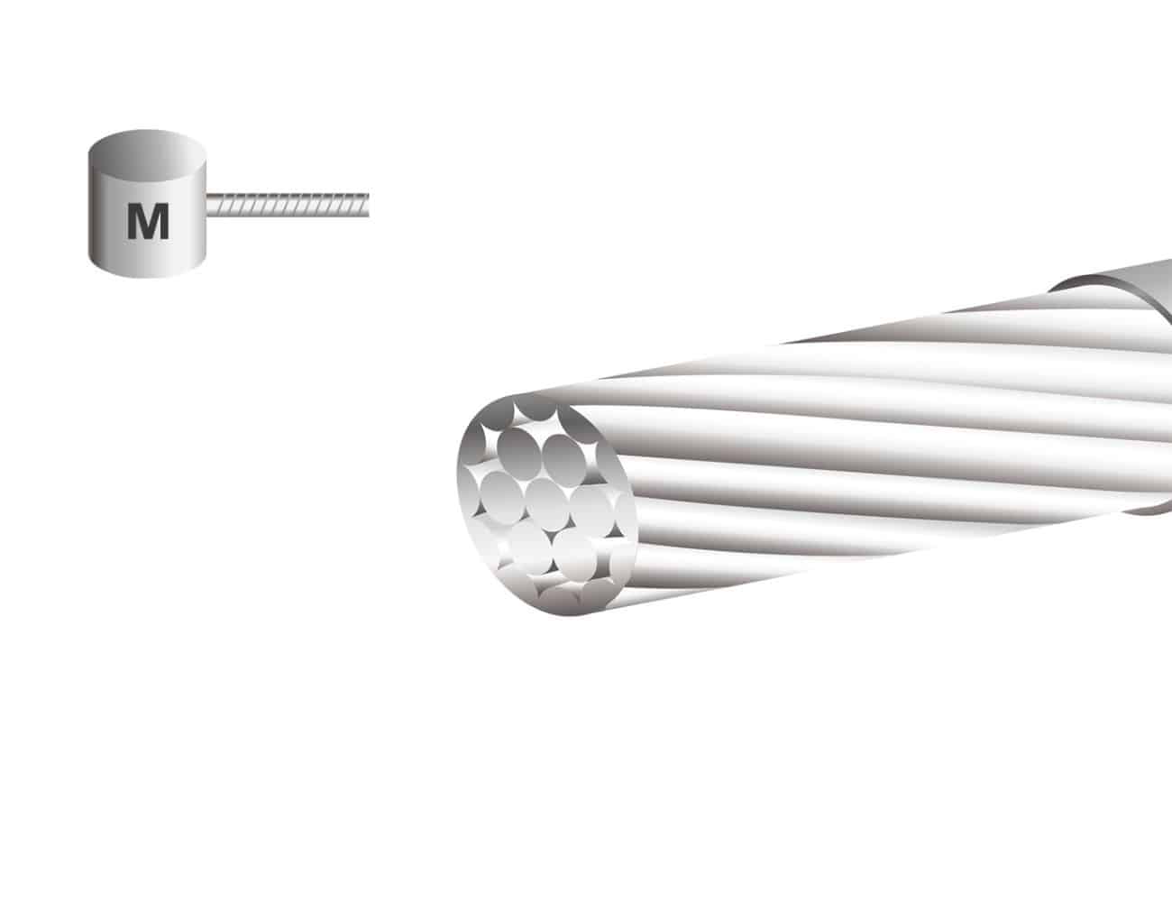 Câble de frein VTT Icetop Slick inox 1,5X1700 mm