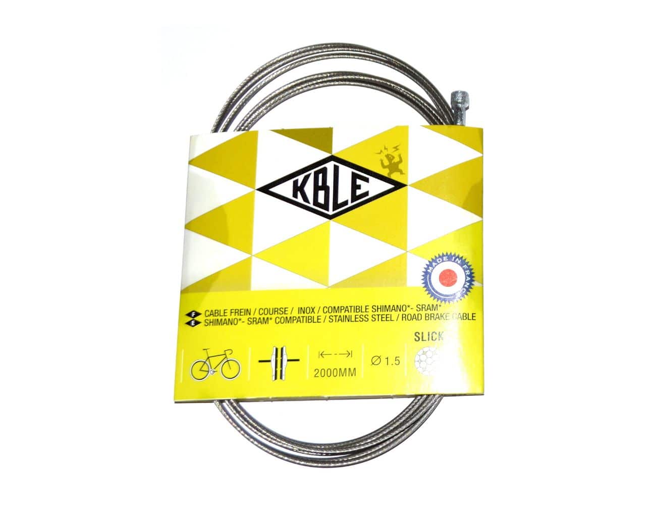Câble de frein Route Transfil INOX SLICK 1.5×2000 mm