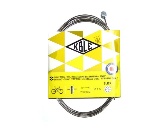 Câble de frein VTT Transfil INOX SLICK 1.5x2000 mm