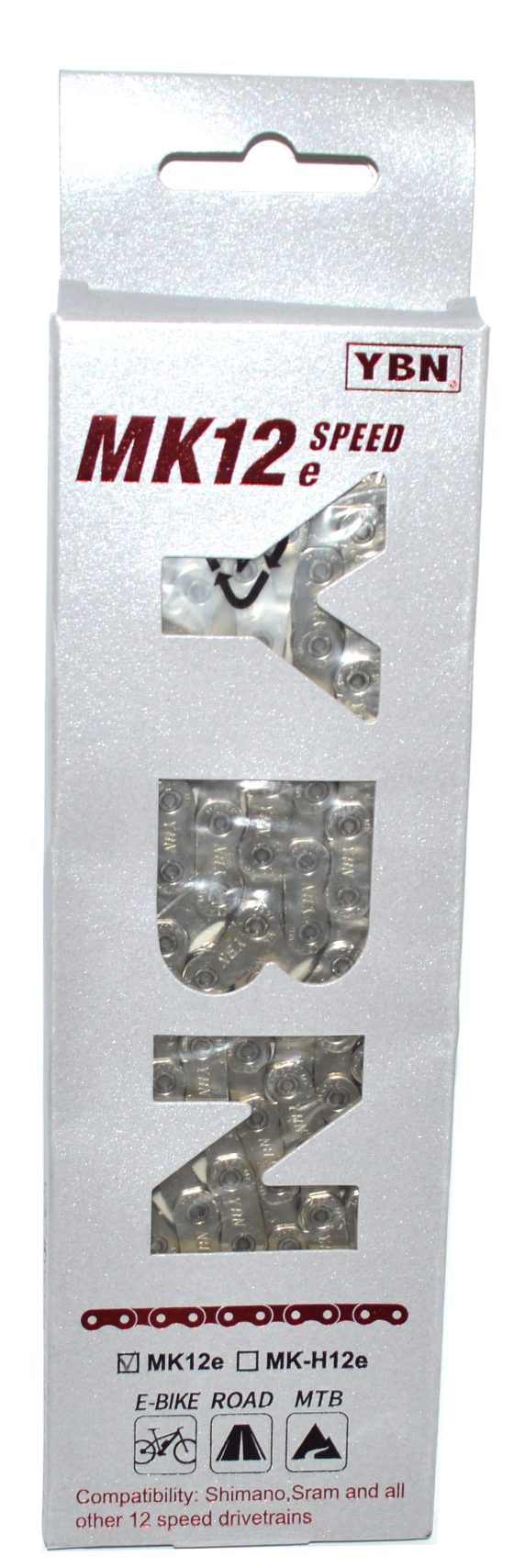 CHAINE 12V FLATTOP MK12E ARGT