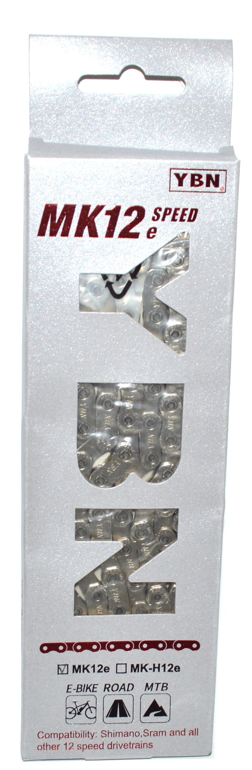 CHAINE 12V FLATTOP MK12E ARGT