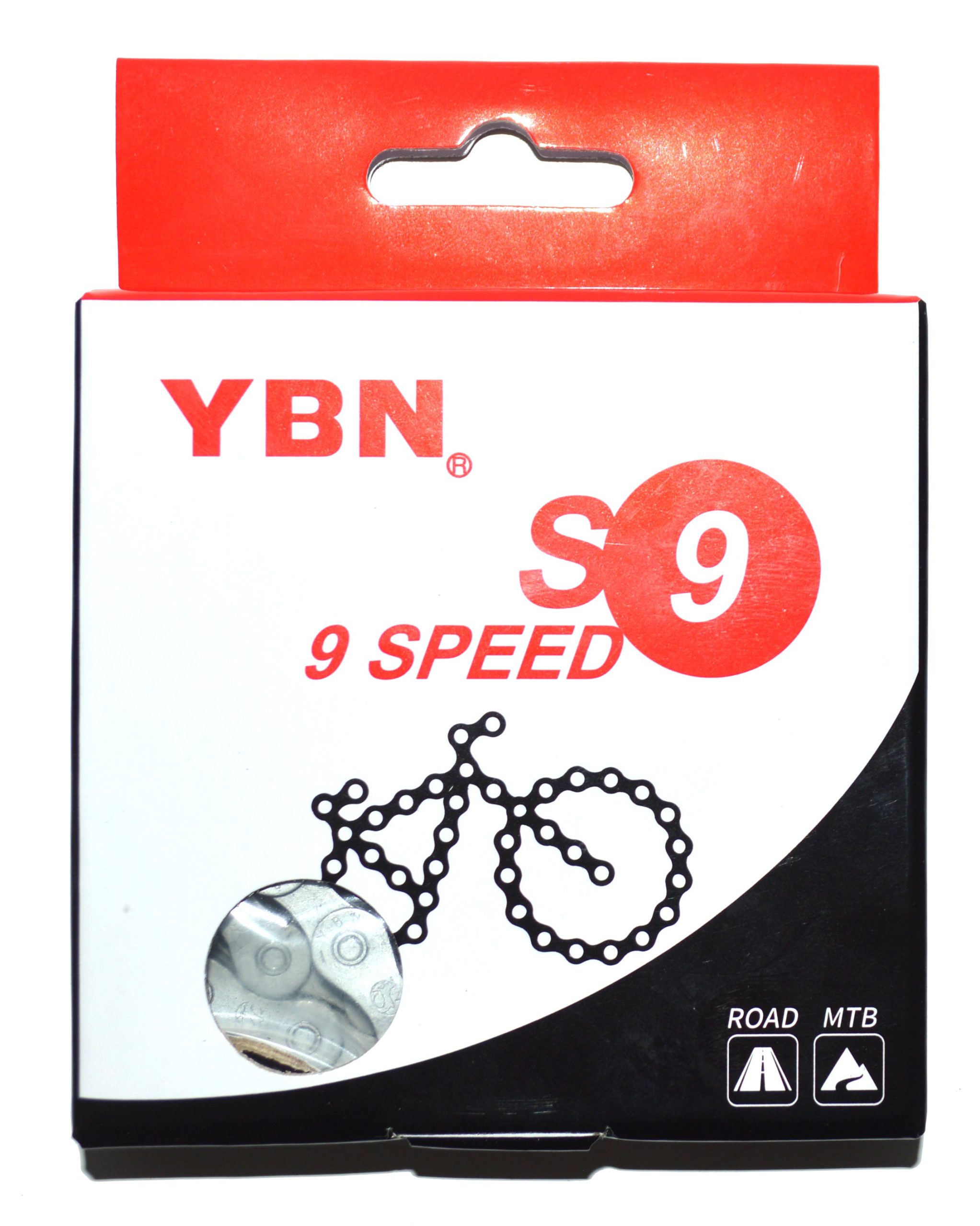 CHAINE 9V ANTI-ROUILLE 116M