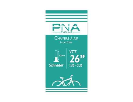 Chambre à air VTT PNA 26" | 26X1,50-2,20 | (32/57-559) Schrader 40 mm